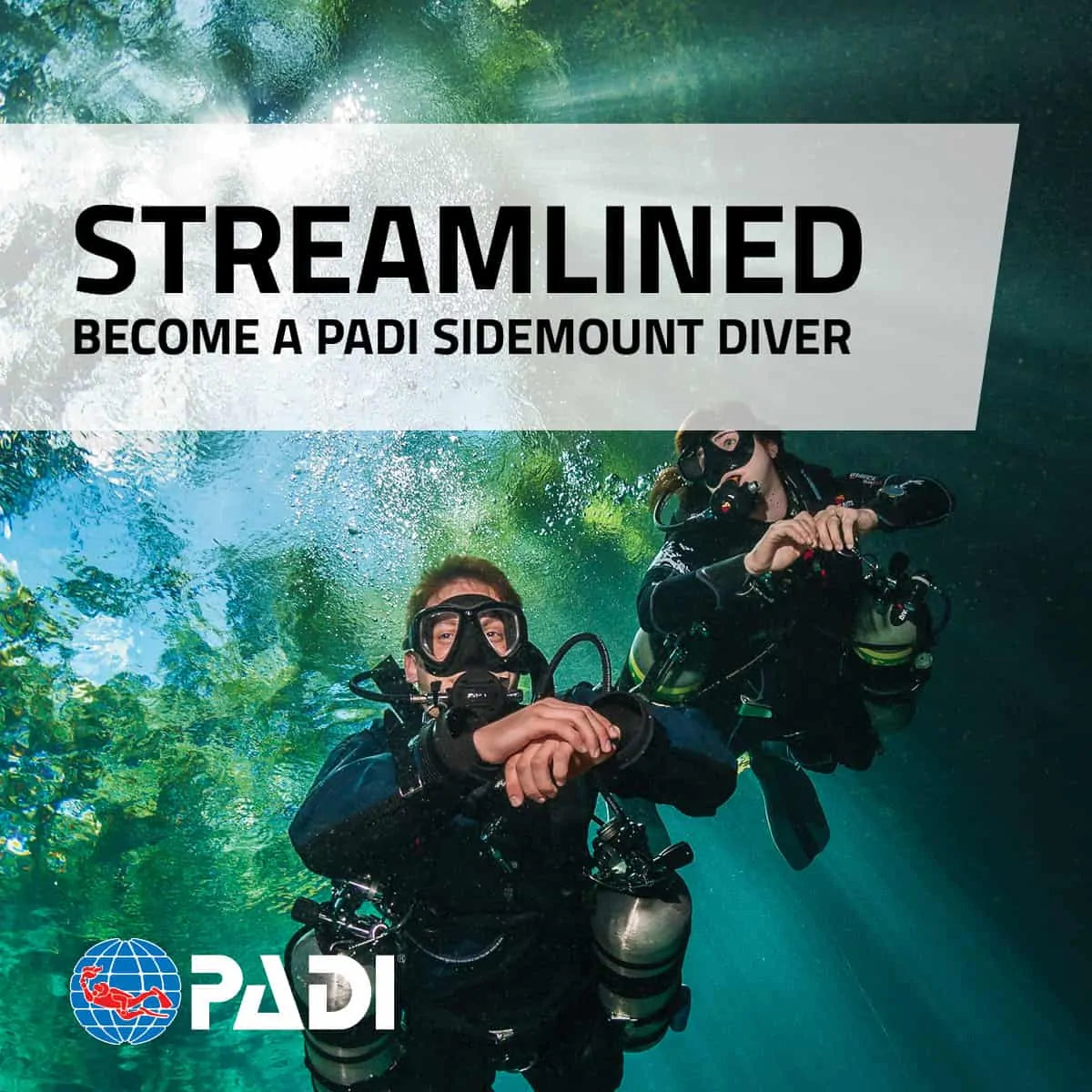 PADI Sidemount Diver